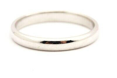 14kw gold women's polished wedding band ring size 7 comfort fit 2.8mm NEW 2.47g