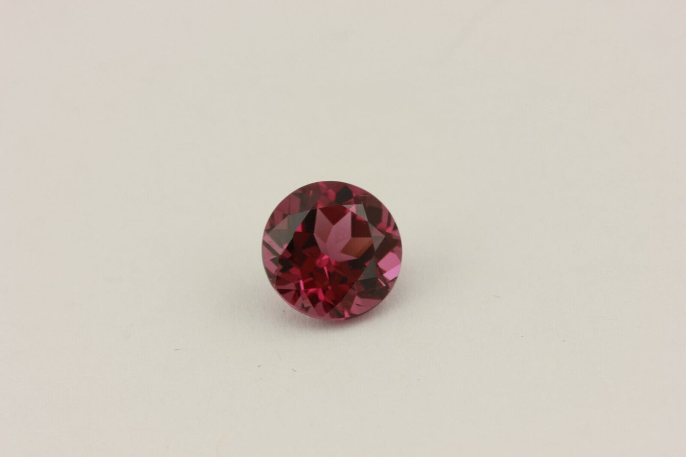 rhodolite garnet round brilliant 3.64ct 9.10-9.15x5.94mm loose natural gemstone