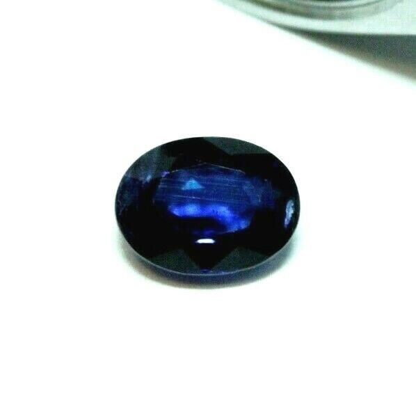 blue sapphire oval cut 1.33 ct loose natural 7.27 x 5.55 x 3.55 mm new gemstone